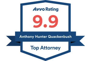 Avvo Rating 9.9 / Top Attorney - Badge